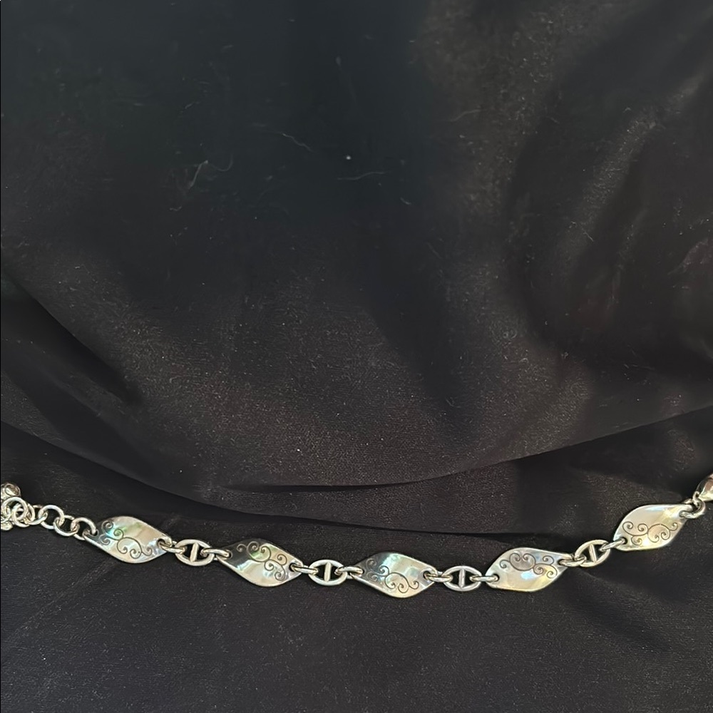 Brighton Silver Twirl Bracelet Classic Elegant Design